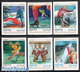 Olympic Winter Games 6v, Imperforated