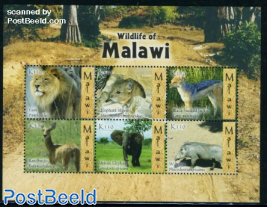 Wildlife of Malawi 6v m/s