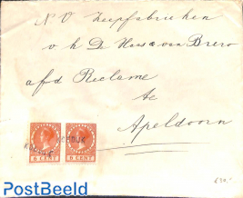 Letter from KOEDIJK (naamstempel) to Apeldoorn