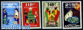 December stamps 4v