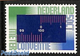 50c, Meter convention, Stamp out of set