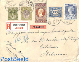 Registered letter from STOMPETOREN to Hilversum