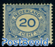20c, blue, stamp out of set