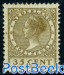 35c, Without WM, Stamp out of set