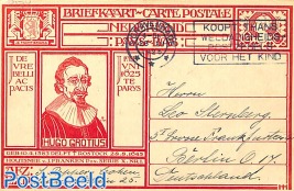 Postcard 12.5c, to Berlin 28-XII-1925