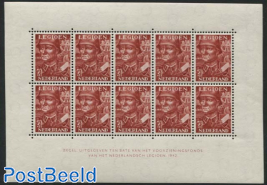 Minisheet with 10 stamps