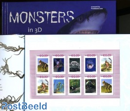 Monster animals in 3-D, Luxe pers. prestige bookl.