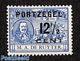 12.5c, Type II, Stamp out of set