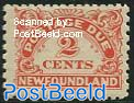 2c, Perf 11:9, Postage due, Stamp out of set