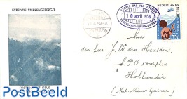 Expedition 1v, FDC with written address