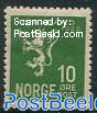 10ore, Svalbard, Stamp out of set