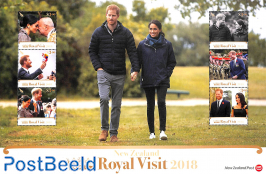 Royal visit Prince Harry & Meghan Markle 6v m/s