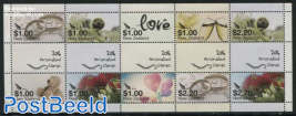 Personalised Stamps 10v m/s