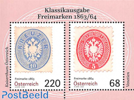 Stamps of 1863/64 s/s