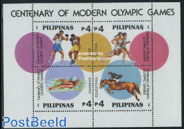 Modern Olympics centenary s/s