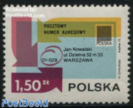 Introduction of postal codes 1v
