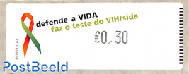Automat stamp, Anti-Aids 1v (face value may vary)