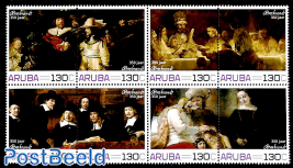 Personal stamps, Rembrandt 8v [+++]