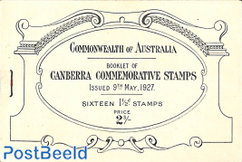 Canberra booklet