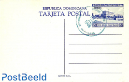 Illustrated Postcard 2c, unused with postmark