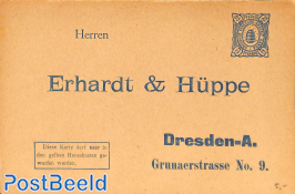 Dresdner Hansapost postcard 2pf