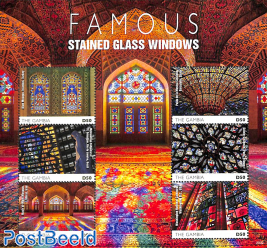 Famous Staned Glass Windows 6v m/s