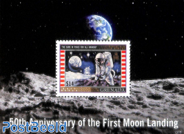 50 years Moonlanding s/s