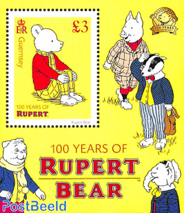 100 years Rupert bear s/s