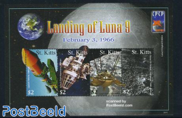 Landing of Luna 9 4v m/s