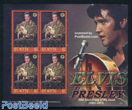 Elvis Presley m/s (with 4 stamps)