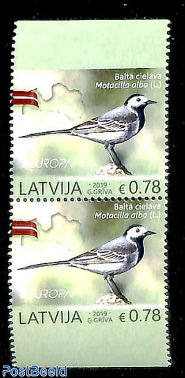 Europa, birds booklet pair