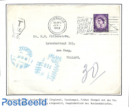 Postage due, see description in photo