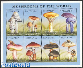 Mushrooms/insects 8v m/s /Coprinus Comatus