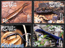 Reptiles of Tokelau 4v