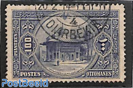 100pia, stamp out of set