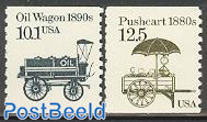 Oil wagon, Pushcart 2v