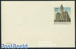 Postcard Washington post office
