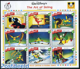 Disney, the art of Skiing 9v m/s