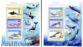 Whales, Dolphins 6v (2 m/s)