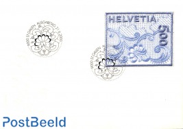 Textile stamp 1v