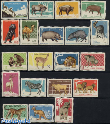 Zoo animals 20v
