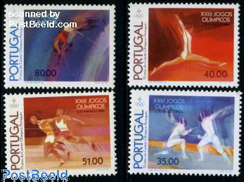 Olympic games Los Angeles 4v
