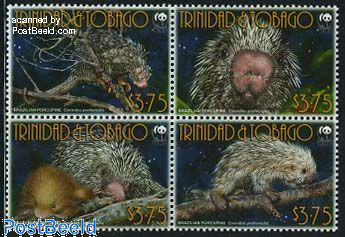 WWF, Brazilian prcupine 4v [+] or [:::]