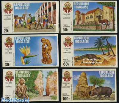 Tourism 6v imperforated