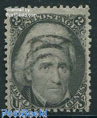 2c Black, used