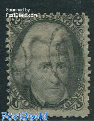 2c black, used