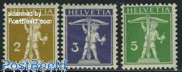 Definitives 3v (Type I, cord before bow)