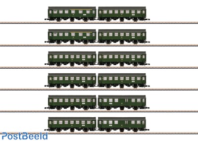 DB 'Umbauwagen' Passenger Coach Display (6 pairs)