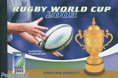 World Cup Rugby prestige booklet