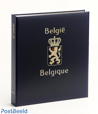 Luxe binder stamp album Belgium VIII